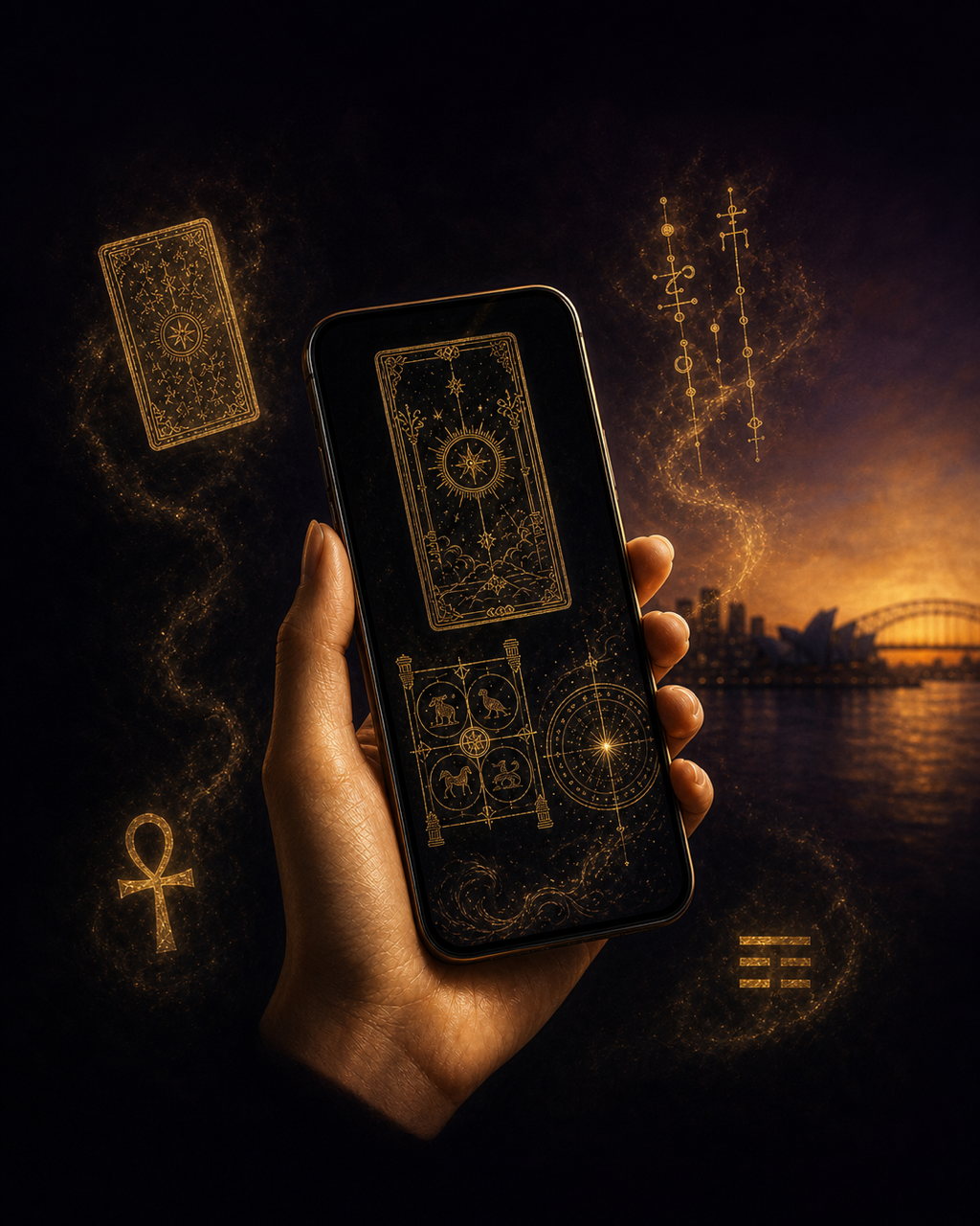 Oracle mobile reading interface with multi-system synthesis