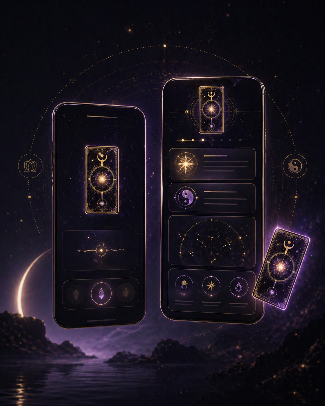 Vesperine mobile reading product preview